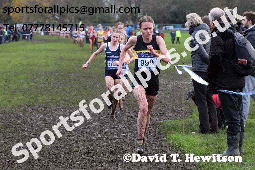 Senior Women and under-23 Womens 2017 British Athletics Liverpool Cross Challenge, Sefton Park, Liverpool. Photo:  David T. Hewitson/Sports for All Pics